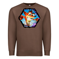 Chestnut CRASH BANDICOOT LEGENDS Premium Sweatshirt - linhVisuals