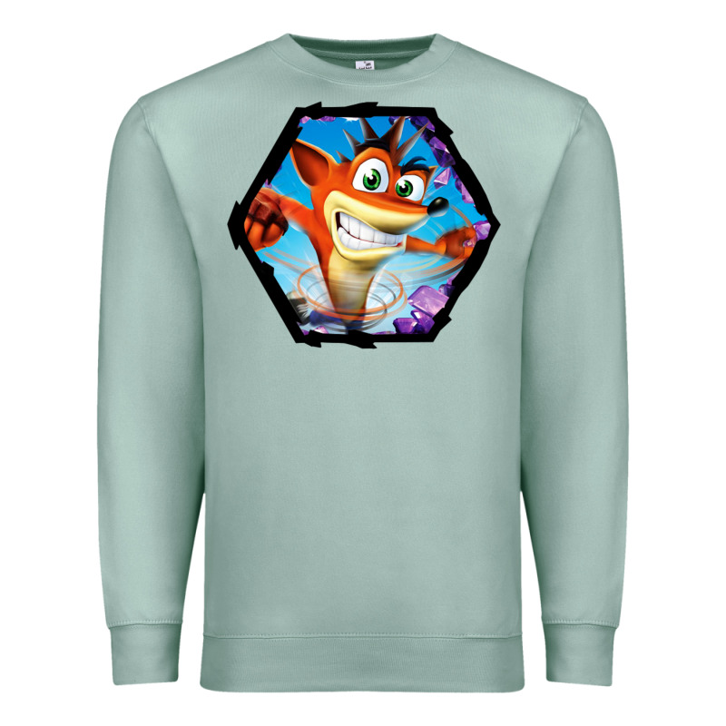 Crash Bandicoot Legends Premium Sweatshirt by linhVisuals | Teevron