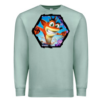 Seafoam CRASH BANDICOOT LEGENDS Premium Sweatshirt - linhVisuals