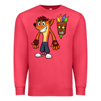 Cardinal CRASH BANDICOOT Premium Sweatshirt - linhVisuals