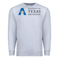 Heather Grey The university of texas at arlington Premium Sweatshirt - linhVisuals