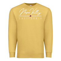 Antique Gold napa valley ca t shirt Premium Sweatshirt - linhVisuals