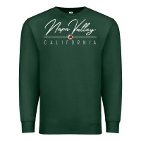 Sports Green napa valley ca t shirt Premium Sweatshirt - linhVisuals