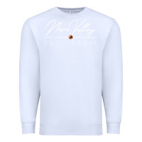 White napa valley ca t shirt Premium Sweatshirt - linhVisuals