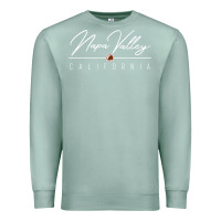 Seafoam napa valley ca t shirt Premium Sweatshirt - linhVisuals
