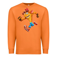 Carrot CRASH BANDICOOT Premium Sweatshirt - linhVisuals