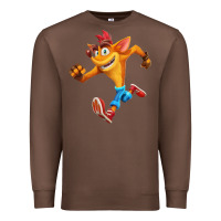 Chestnut CRASH BANDICOOT Premium Sweatshirt - linhVisuals