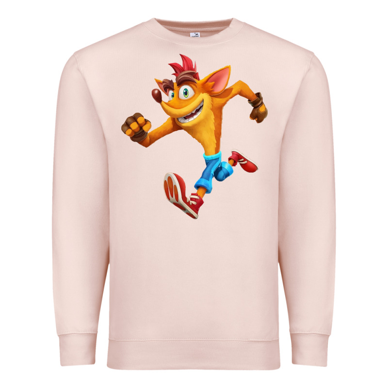 Crash Bandicoot Premium Sweatshirt by linhVisuals | Teevron