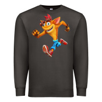 Smoke CRASH BANDICOOT Premium Sweatshirt - linhVisuals