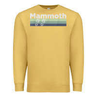 Antique Gold retro hiking boottrail running   mammoth california t shirt Premium Sweatshirt - linhVisuals