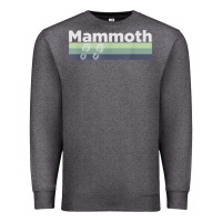 Charcoal Heather retro hiking boottrail running   mammoth california t shirt Premium Sweatshirt - linhVisuals