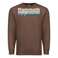 Chestnut retro hiking boottrail running   mammoth california t shirt Premium Sweatshirt - linhVisuals