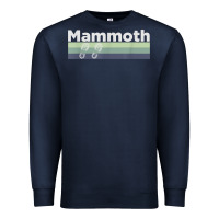 Navy retro hiking boottrail running   mammoth california t shirt Premium Sweatshirt - linhVisuals