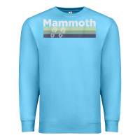 Ocean Blue retro hiking boottrail running   mammoth california t shirt Premium Sweatshirt - linhVisuals
