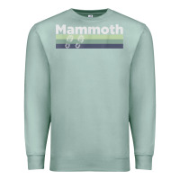 Seafoam retro hiking boottrail running   mammoth california t shirt Premium Sweatshirt - linhVisuals