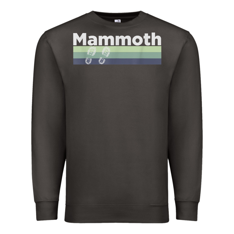 Retro Hiking Boottrail Running   Mammoth California T Shirt Premium Sweatshirt by linhVisuals | Teevron