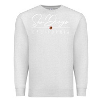 Oatmeal Heather san diego ca sweatshirt Premium Sweatshirt - linhVisuals