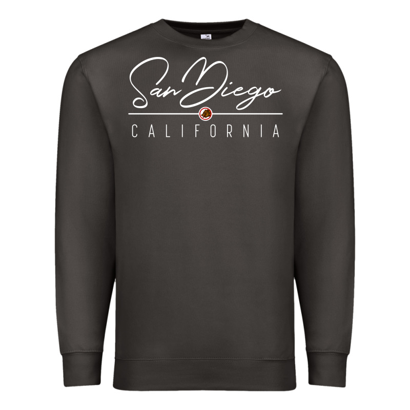 San Diego Ca Sweatshirt Premium Sweatshirt by linhVisuals | Teevron
