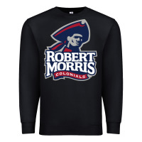 Black the robert morris colonials Premium Sweatshirt - linhVisuals