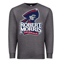 Charcoal Heather the robert morris colonials Premium Sweatshirt - linhVisuals