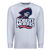 Heather Grey the robert morris colonials Premium Sweatshirt - linhVisuals