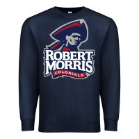 Navy the robert morris colonials Premium Sweatshirt - linhVisuals