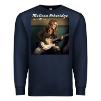 Navy Melissa Etheridge Premium Sweatshirt - linhVisuals