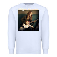 White Melissa Etheridge Premium Sweatshirt - linhVisuals