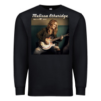 Black Melissa Etheridge Premium Sweatshirt - linhVisuals