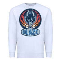 White coventry blaze Premium Sweatshirt - linhVisuals
