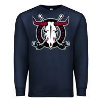 Navy deer-red-rebels Premium Sweatshirt - linhVisuals