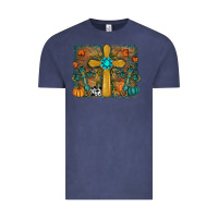 Vintage Denim fall cross Vintage Tee - RanaPortraitStore
