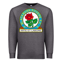 Charcoal Heather rovers black burn fc Premium Sweatshirt - linhVisuals