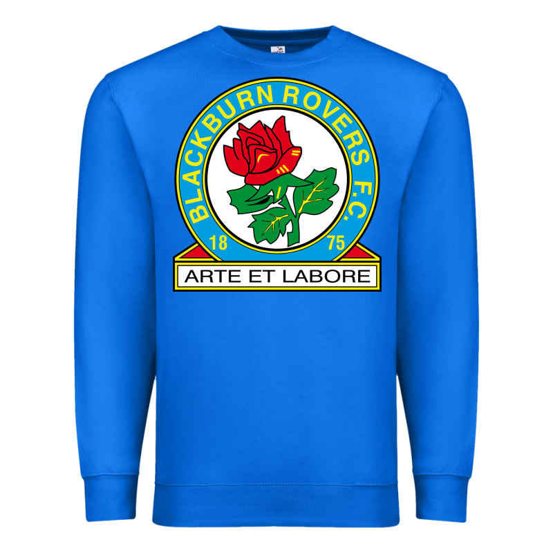 Rovers Black Burn Fc Premium Sweatshirt by linhVisuals | Teevron