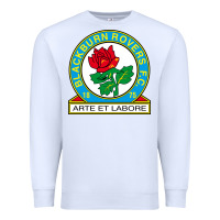 White rovers black burn fc Premium Sweatshirt - linhVisuals
