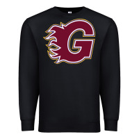Black guildford flames Premium Sweatshirt - linhVisuals