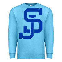 Ocean Blue san jose state Premium Sweatshirt - linhVisuals