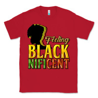 Red Feeling blacknificent Classic Tee - HowdyJamesFarm