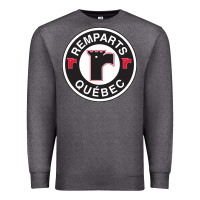 Charcoal Heather remparts-quebec Premium Sweatshirt - linhVisuals