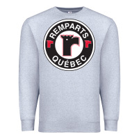 Heather Grey remparts-quebec Premium Sweatshirt - linhVisuals
