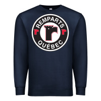 Navy remparts-quebec Premium Sweatshirt - linhVisuals
