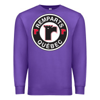 Purple remparts-quebec Premium Sweatshirt - linhVisuals