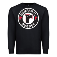 Black remparts-quebec Premium Sweatshirt - linhVisuals