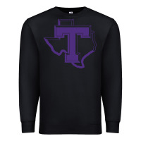Black tarleton tontexas Premium Sweatshirt - linhVisuals