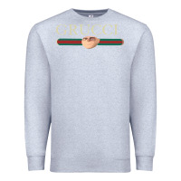 Heather Grey new grucci tshirt Premium Sweatshirt - linhVisuals