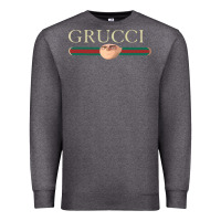 Charcoal Heather new grucci tshirt Premium Sweatshirt - linhVisuals