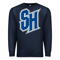 Navy seton hall pirates Premium Sweatshirt - linhVisuals