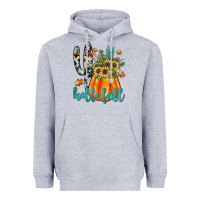 Heather Grey hello fall Heavyweight Hoodie - JahusDesignShop