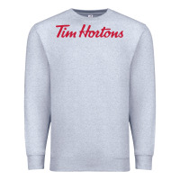 Heather Grey tim horton tshirt Premium Sweatshirt - linhVisuals
