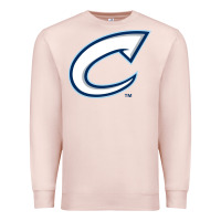 Pale Pink columbus clippers Premium Sweatshirt - linhVisuals